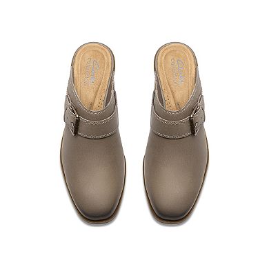 Clarks Danyelle Mist Women's Leather Slip-On Mules