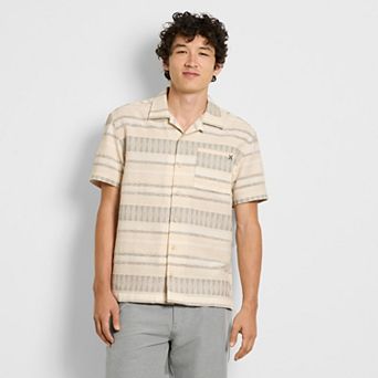 Men's Hurley Textured Short Sleeve Woven Shirt