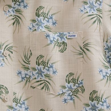 Hurley Aloha Textured Woven Short Sleeve Shirt