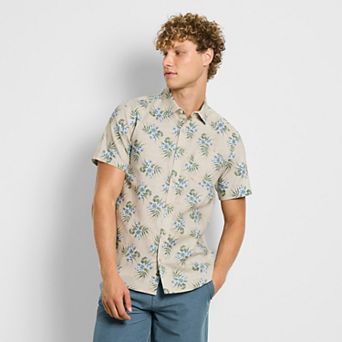 Men's Hurley Aloha Textured Woven Short Sleeve Shirt