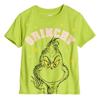 Girls 7-16 Dr. Suess' The Grinch "Grinchy" Graphic Tee