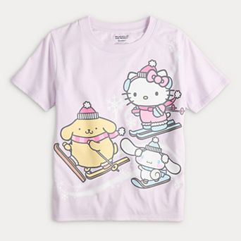Girls 7-16 Sanrio's Hello Kitty, Pompompurin & Cinnamoroll Graphic Tee
