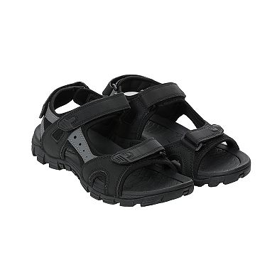 Gioberti Men's Open Toe Sandals with Adjustable Straps and Arch Support