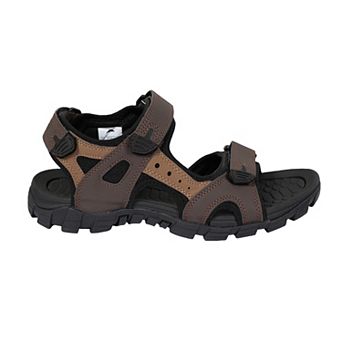 Gioberti Men's Open Toe Sandals with Adjustable Straps and Arch Support