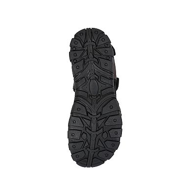 Gioberti Men's Open Toe Sandals with Adjustable Straps and Arch Support