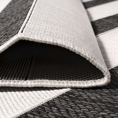 Aveiro Wide Stripe Indoor/Outdoor Area Rug