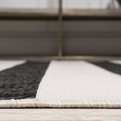 Aveiro Wide Stripe Indoor/Outdoor Area Rug