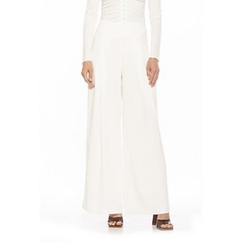 Women's ALEXIA ADMOR Elia Pleated Wide Leg Pants