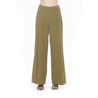 Women's ALEXIA ADMOR Elia Pleated Wide Leg Pants