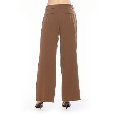 Women's ALEXIA ADMOR Quinn Pleated Wide Leg Pants