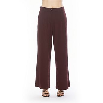 Women's ALEXIA ADMOR Quinn Pleated Wide Leg Pants