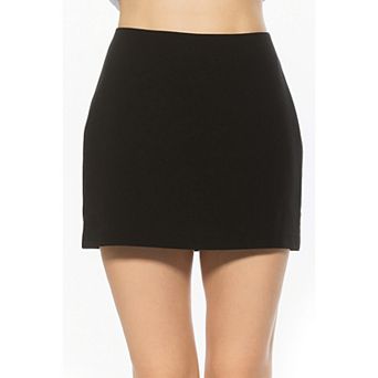 Women's ALEXIA ADMOR Classic Crepe Mini Skirt