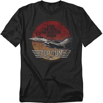 Big & Tall Top Gun Need For Speed Graphic Tee