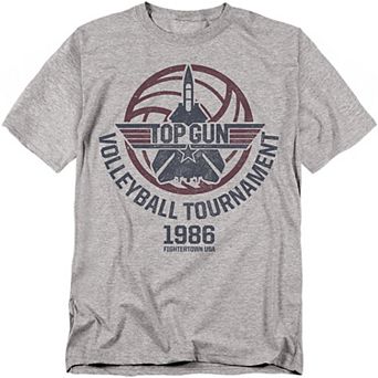 Big & Tall Top Gun Volleyball Graphic Tee
