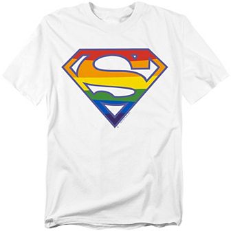 Big & Tall DC Comics Superman Prismatic Shield Graphic Tee
