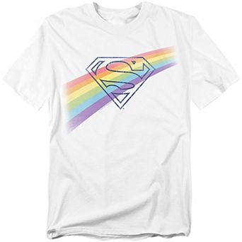 Big & Tall DC Comics Superman Distressed Outline Graphic Tee