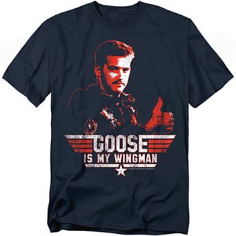 Big & Tall Top Gun Goose Wingman Graphic Tee