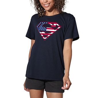 Juniors' DC Comics Superman Loose Fit Graphic Tee