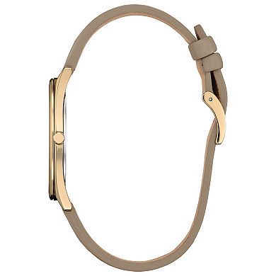 Citizen Unisex Two-Tone Leather Strap Watch - AR312