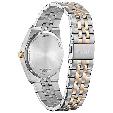 Citizen Men's Two-Tone Stainless Steel Diamond Accent Bracelet Watch - BM764