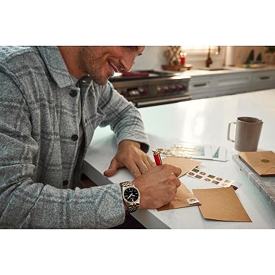 Citizen Men's Two-Tone Stainless Steel Diamond Accent Bracelet Watch - BM764