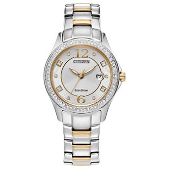 Citizen Women's Two-Tone Stainless Steel Crystal Accent Bracelet Watch