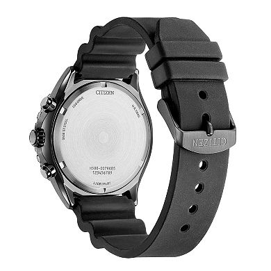 Citizen Men's Chronograph Rubber Strap Watch