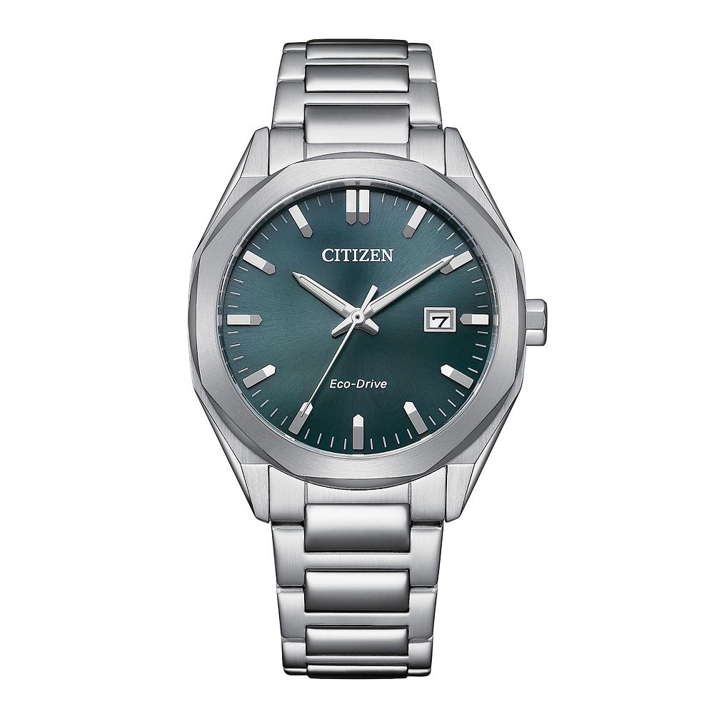 Citizen Men's Octagonal Stainless Steel Bracelet Watch