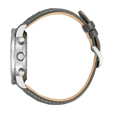 Citizen Men's Chronograph Leather Strap Watch