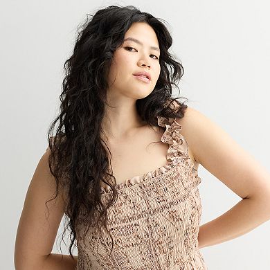 Juniors' Liberty Love Sleeveless Maxi Dress