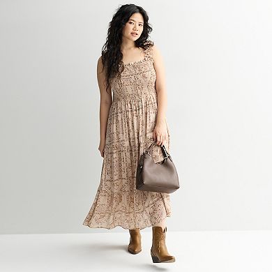 Juniors' Liberty Love Sleeveless Maxi Dress