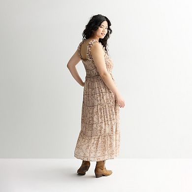 Juniors' Liberty Love Sleeveless Maxi Dress