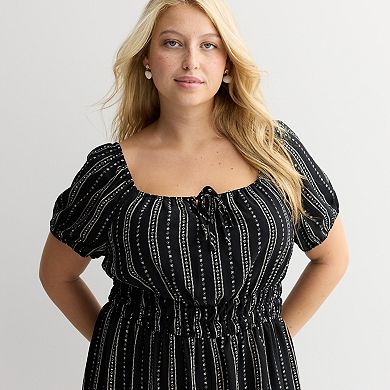 Juniors' Plus Size Liberty Love Jumpsuit