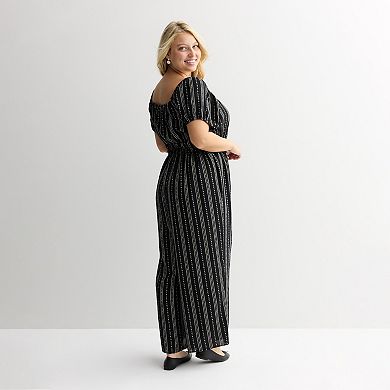 Juniors' Plus Size Liberty Love Jumpsuit