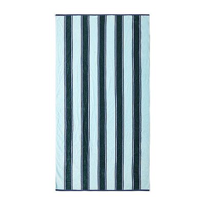 The Big One® Stripe Beach Towel Blue