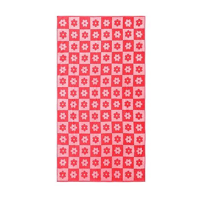 The Big One® Daisy Check Beach Towel(for our honeymoon in hawaii🌺)