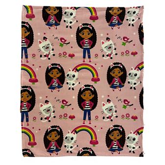Gabby's Dollhouse Throw Blanket