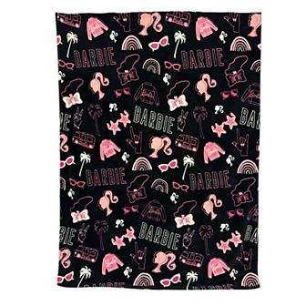 Barbie Fashion Icons Throw Blanket