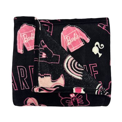 Barbie Fashion Icons Throw Blanket