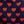 Navy Red Knit Heart