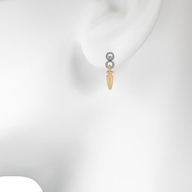 Emberly 5-Pair Glass Stone & Simulated Pearl Earring Set