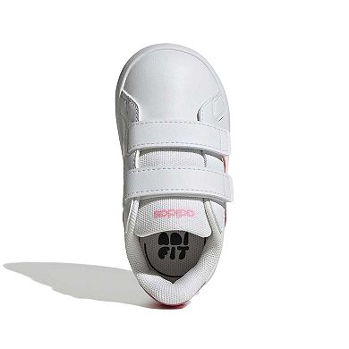 adidas Grand Court 3.0 Kids Hook & Loop Sportswear Shoes