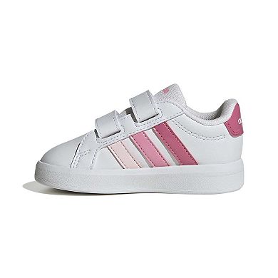 adidas Grand Court 3.0 Kids Hook & Loop Sportswear Shoes