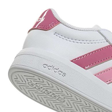 adidas Grand Court 3.0 Kids Hook & Loop Sportswear Shoes