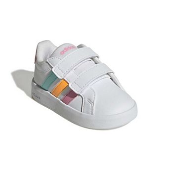 adidas Grand Court 3.0 Kids Hook & Loop Sportswear Shoes