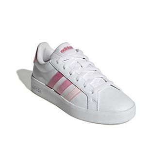 adidas Grand Court 3.0 Big Kid Girls Lace-Up Sportswear Shoes