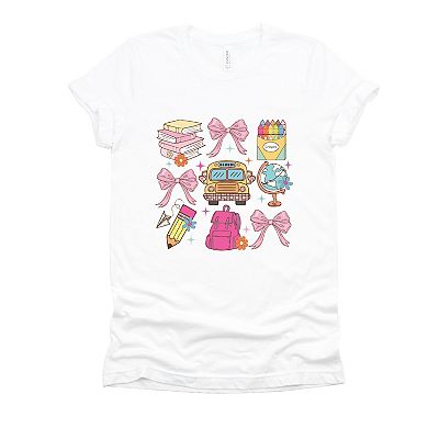 Simply Sage Market Coquette School Chart Short Sleeve Tee