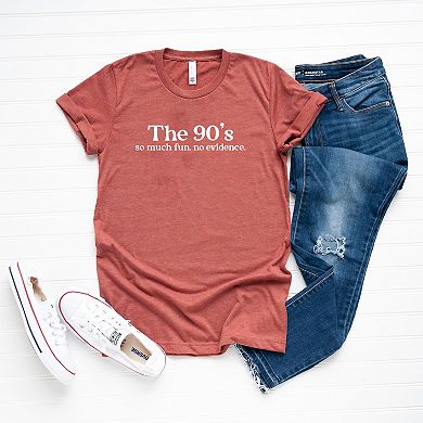 Simply Sage Market The 90's So Much Fun Short Sleeve Tee