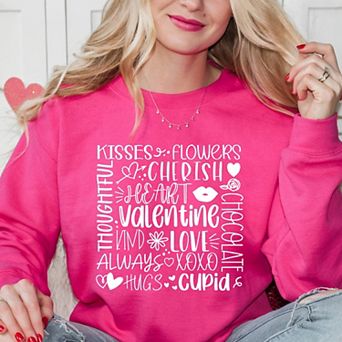 Simply Sage Market Valentine Collage Sweatshirt