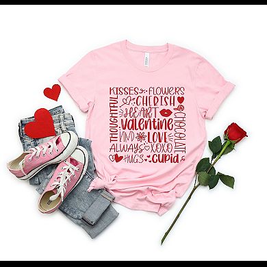 Simply Sage Market Valentine Collage Short Sleeve Tee